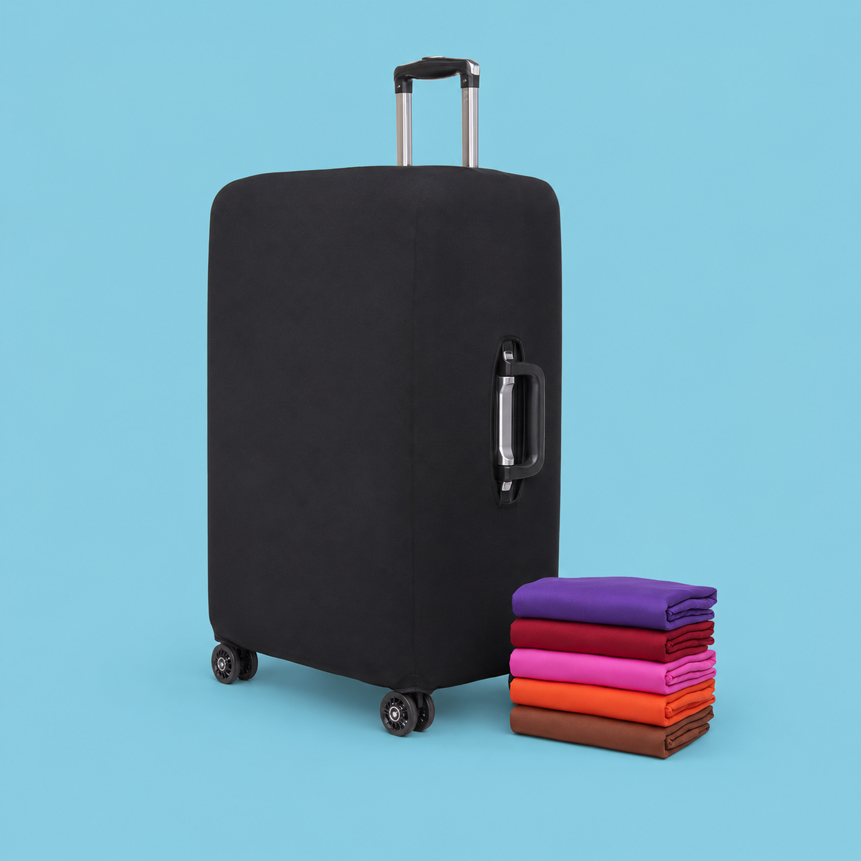 Stretch Suitcase Cover – Fits 18-32" Luggage | 10 Colors