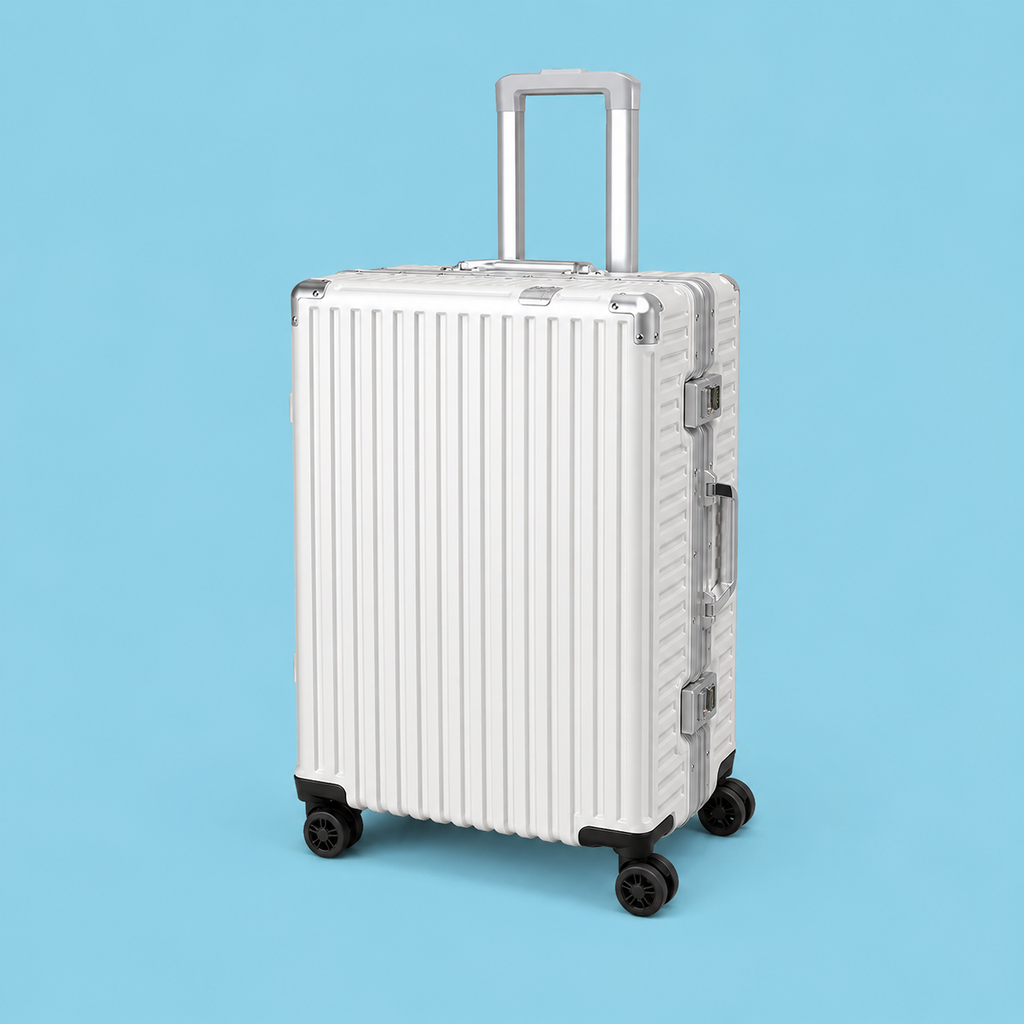 Trolley Luggage 20 24 26 28" Aluminum Frame Rolling Luggage Case USB Travel Suitcase on Wheels Combination Lock Carry on Luggage