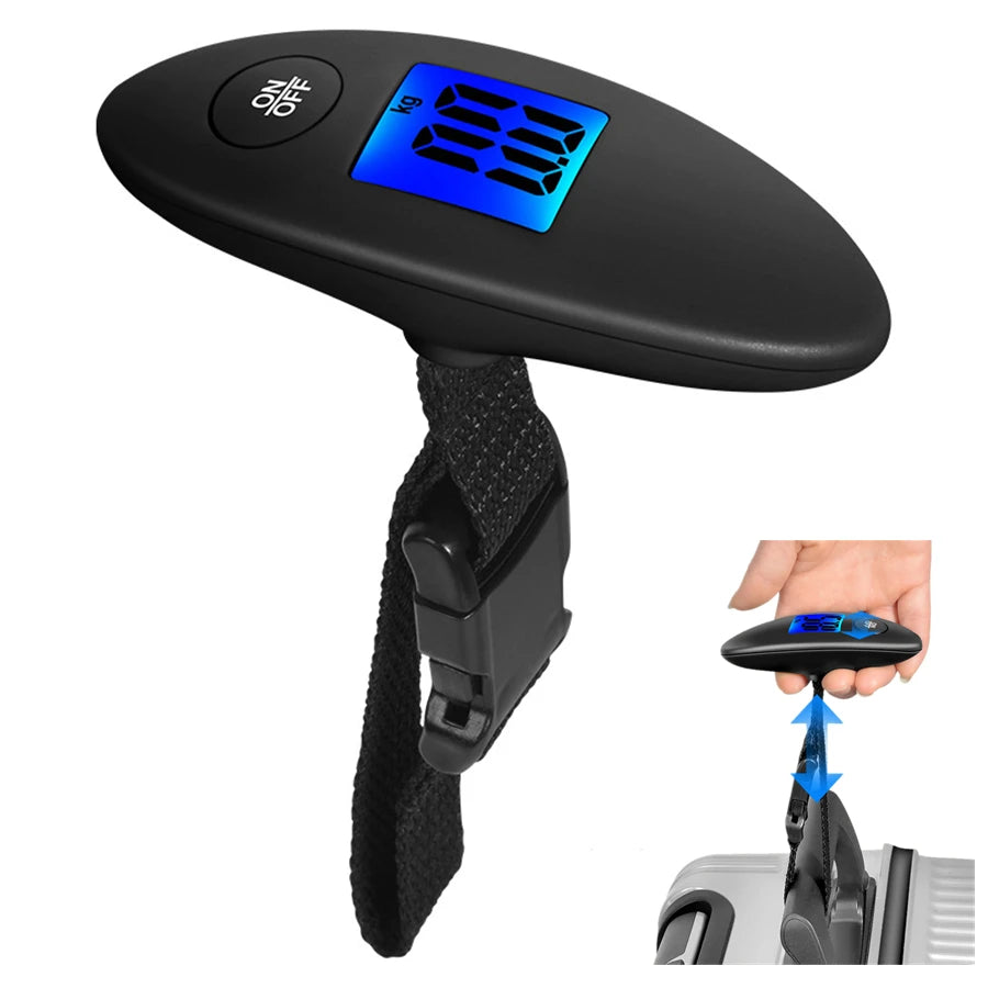 Portable Digital Luggage Scale – Up to 40kg with LCD Display