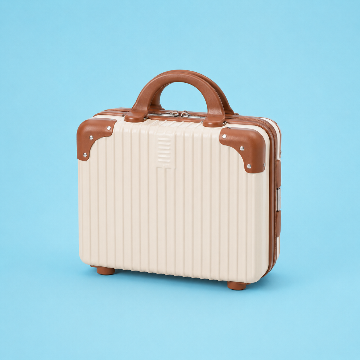 14 inch Mini Travel Suitcase Cosmetic Box Hand Luggage Organizer Makeup Case Small Password Box Boarding Case